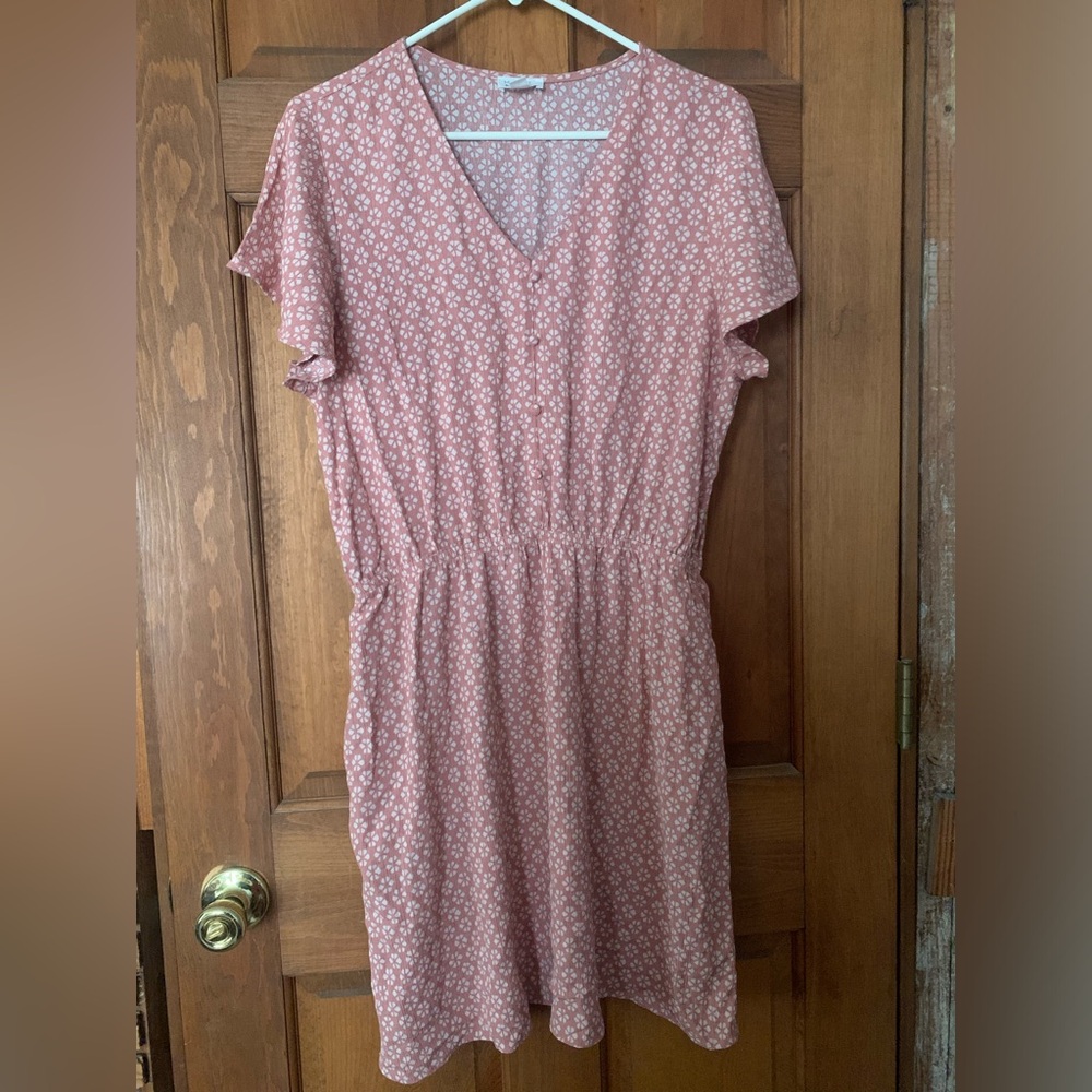 Market spruce pink dress. Like new. Size L